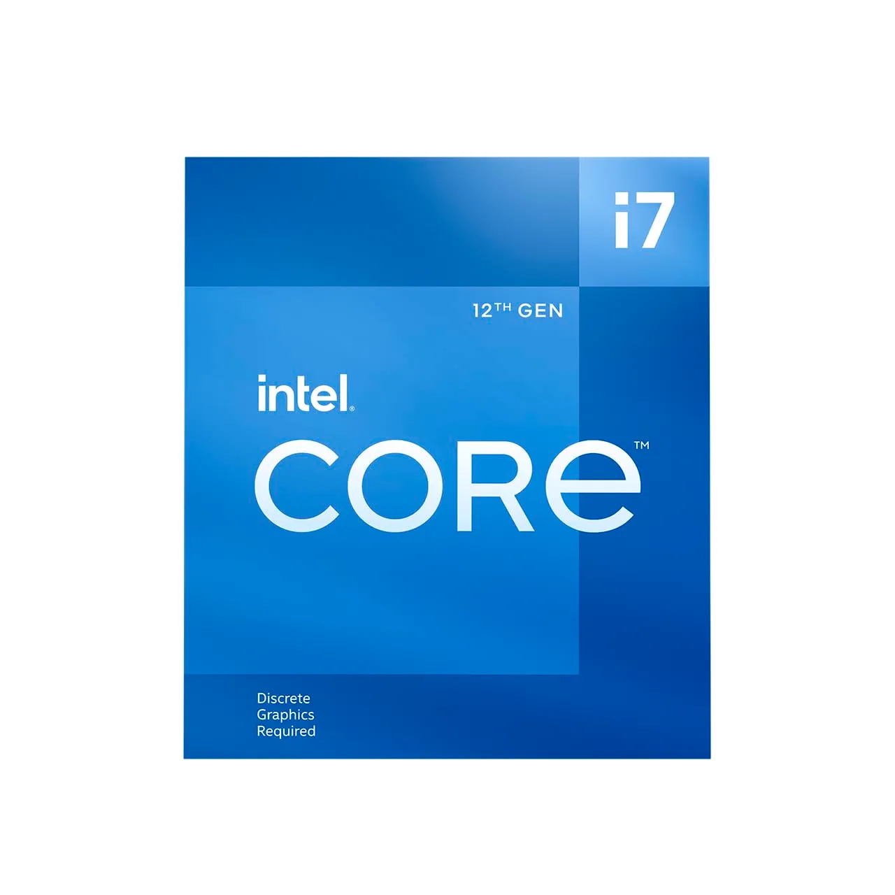 Intel Processor 12th Gen i7 12700F 2.10GHz (Graphics Require) view 3